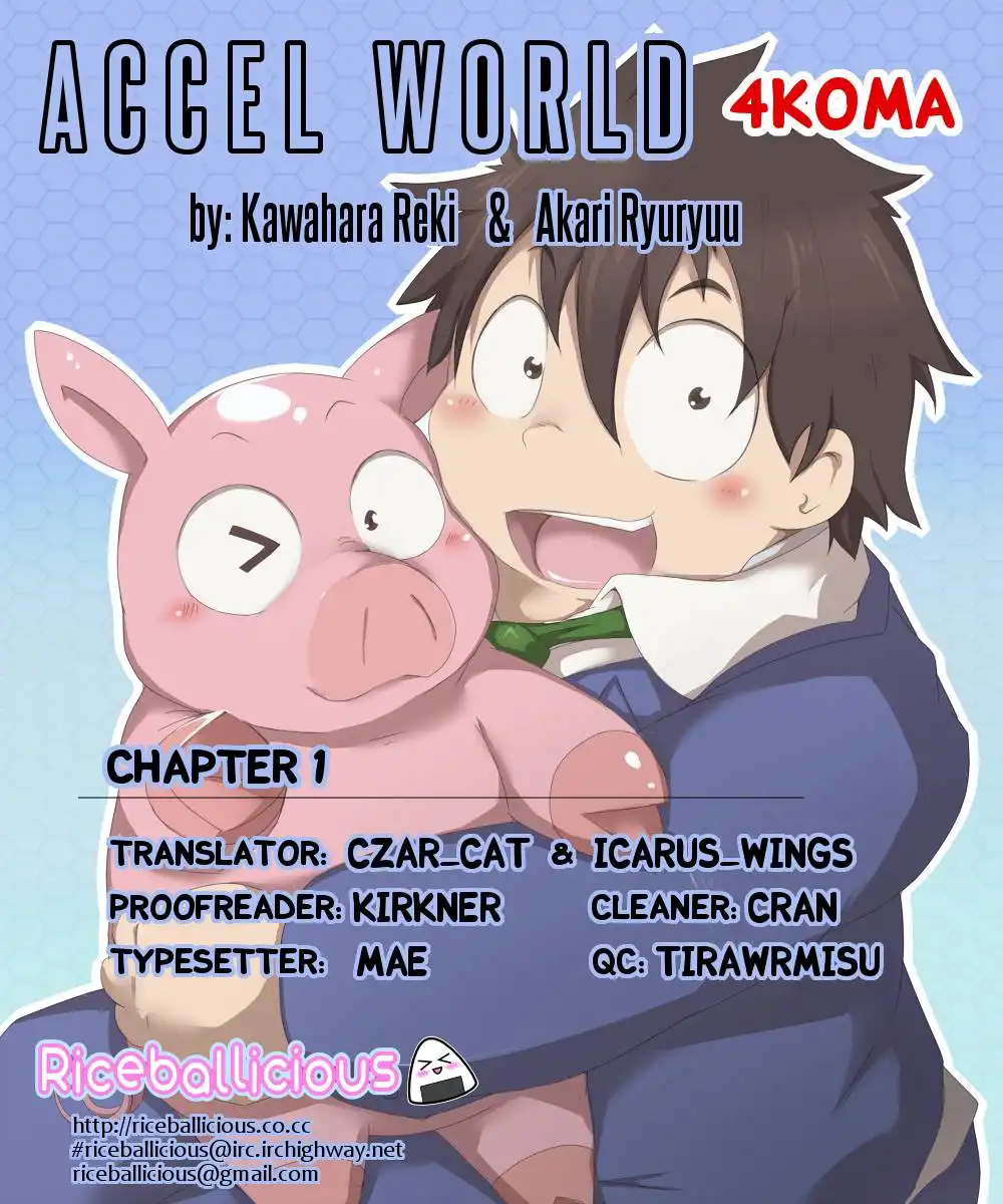 Accel World 4Koma Chapter 1 17